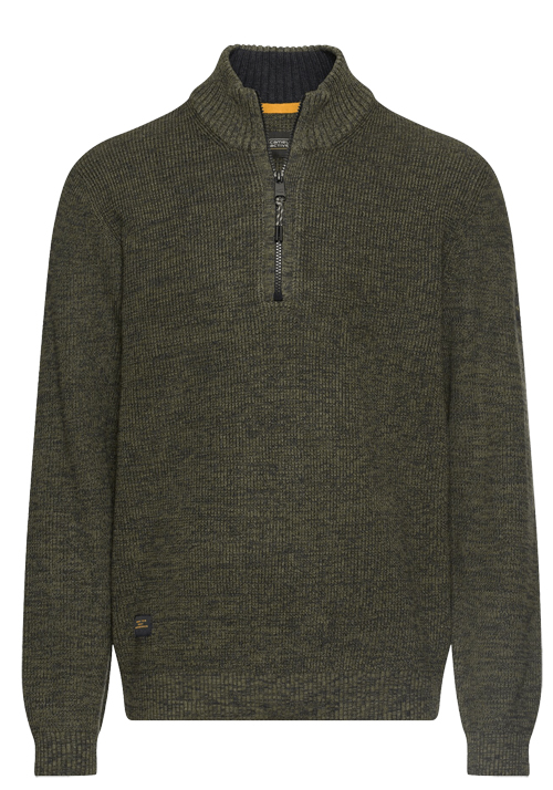 CAMEL ACTIVE Troyer Langarm Strick oliv