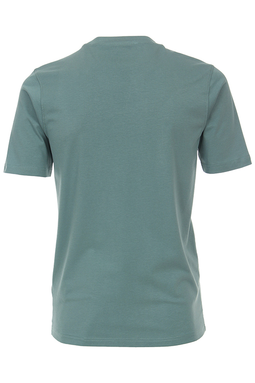 CASAMODA T-Shirt mit Rundhals reine Baumwolle mint