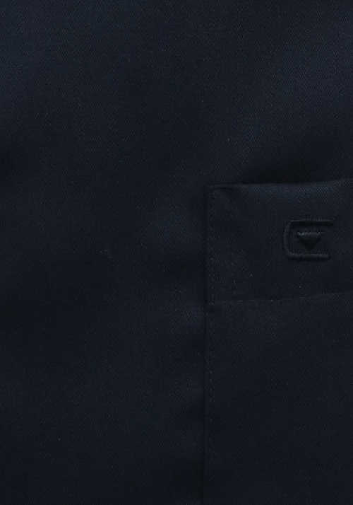 CASAMODA Comfort Fit Hemd super langer Arm Haifischkragen schwarz