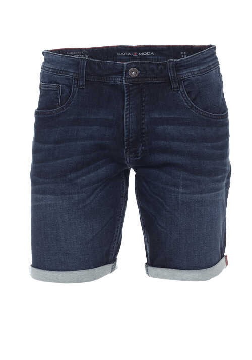 CASAMODA Bermuda Short Jeans Stretch nachtblau