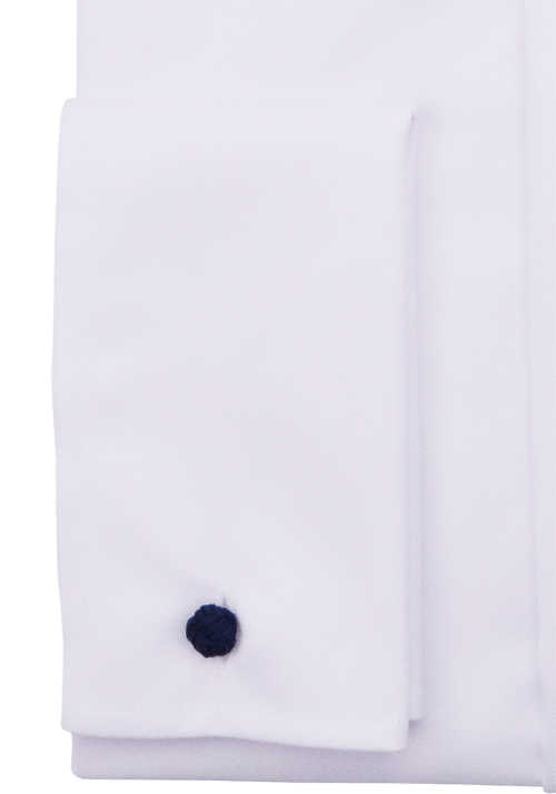 ETERNA Modern Fit Galahemd extra langer Arm New Kent Kragen weiß