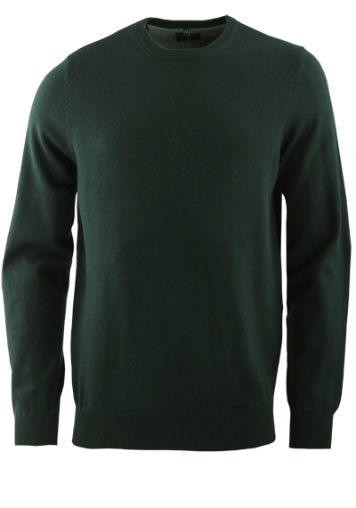 MARVELIS Strick Pullover Langarm Rundhals grn