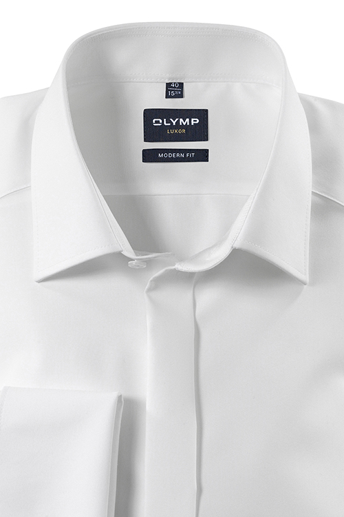 OLYMP Luxor modern fit Hemd extra langer Arm New Kent Kragen beige