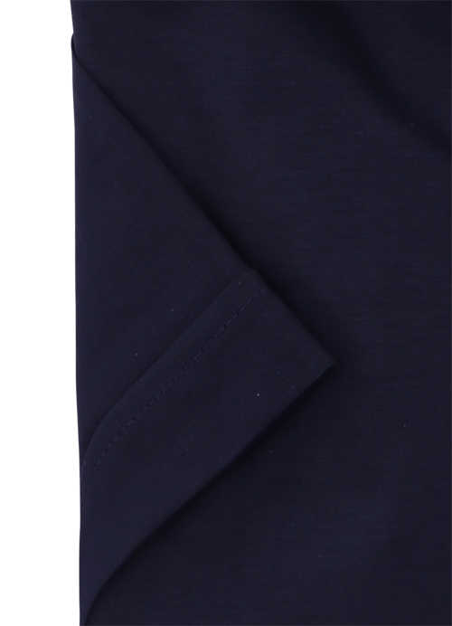 OLYMP Level Five 24/Seven body fit Hemd Halbarm Jersey Stretch nachtblau