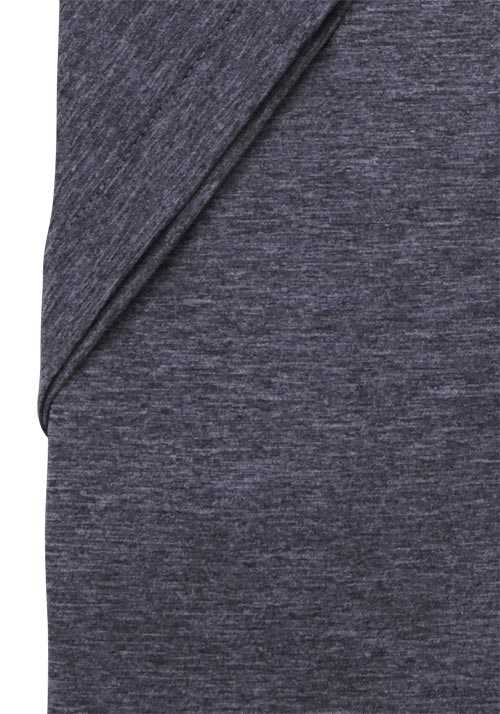 PURE Polo Shirt Halbarm Polokragen Functional Stretch grau