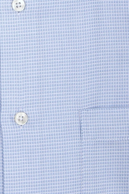 SEIDENSTICKER Regular Fit Hemd extra langer Arm New Kent Kragen Muster wei