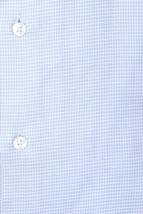 SEIDENSTICKER Shaped Hemd extra langer Arm New Kent Kragen Muster wei