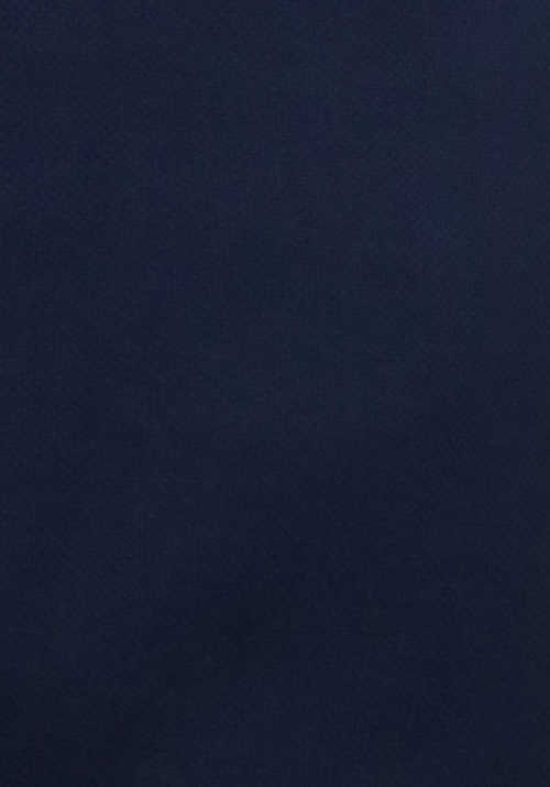 SEIDENSTICKER Shaped Hemd Langarm New Kent Kragen Struktur nachtblau