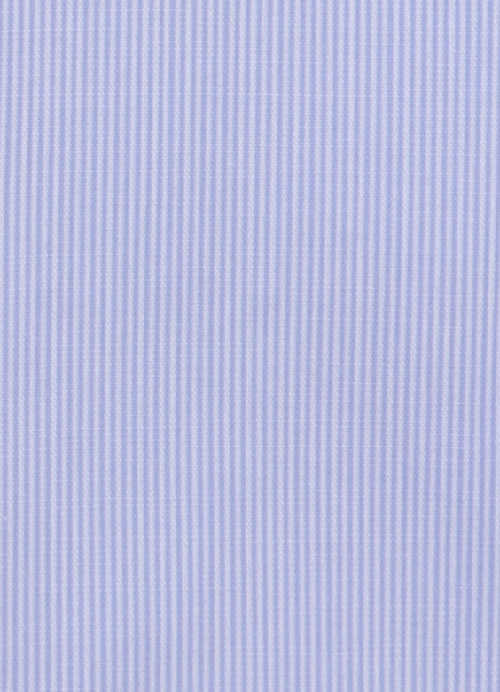 SEIDENSTICKER X-Slim Hemd Langarm New Kent Kragen bügelfrei Streifen hellblau