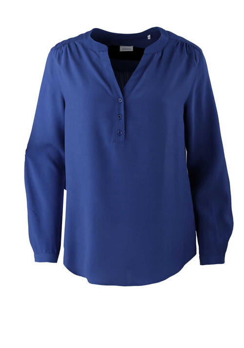 Seidensticker Damen Bluse Regular Fit Langarm – Aus Viskose, Leicht Tailliert, Vielseitig Kombinierbar