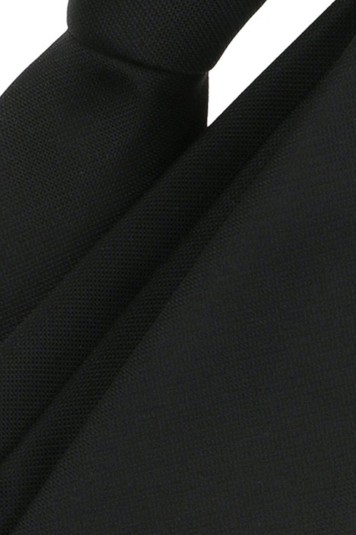 VENTI Krawatte aus Seide und Polyester 5 cm breit schwarz