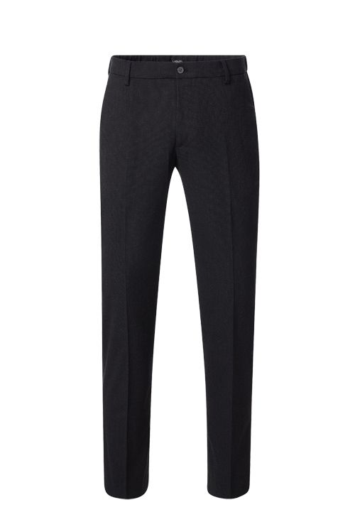 VENTI Chino Hose Struktur anthrazit
